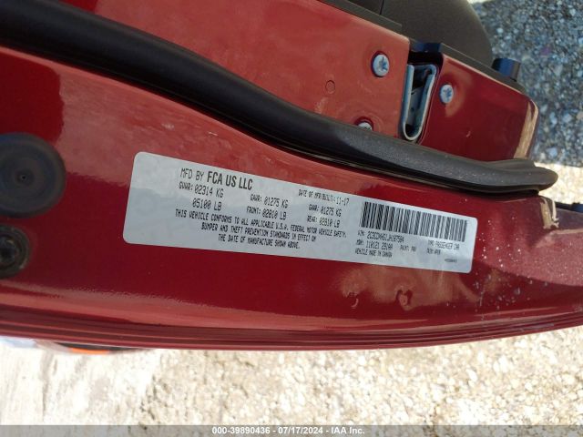 2C3CDXHG1JH187584 Dodge Charger Sxt Plus Rwd
