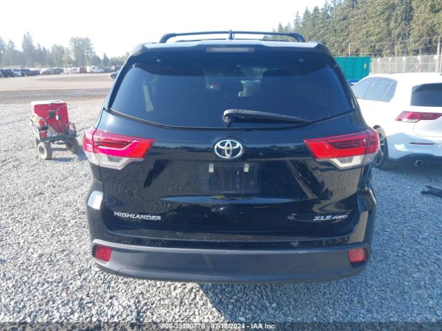 5TDJZRFH6KS586862 Toyota Highlander Xle