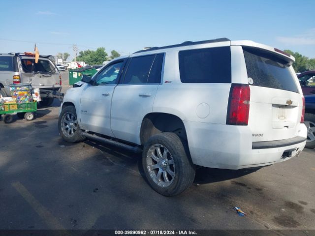 1GNSKBKC2HR165097 Chevrolet Tahoe Lt
