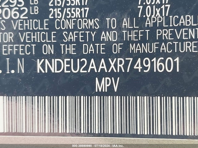 KIA SELTOS S 2024 KNDEU2AAXR7491601 Image 9