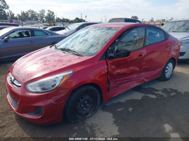 KMHCT4AEXFU805801 Hyundai ACCENT GLS