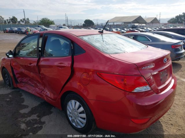 KMHCT4AEXFU805801 Hyundai ACCENT GLS