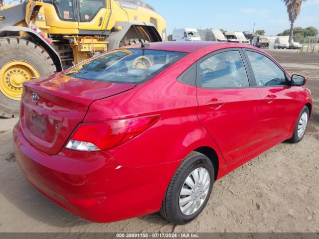 KMHCT4AEXFU805801 Hyundai ACCENT GLS