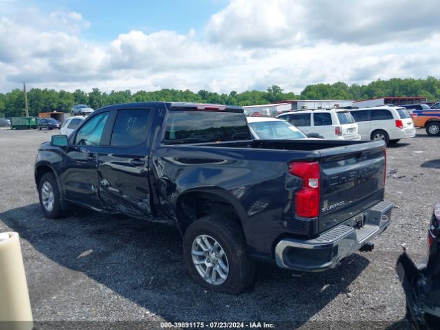 1GCUDDED3NZ626847 Chevrolet Silverado 1500 4wd  Standard Bed Lt