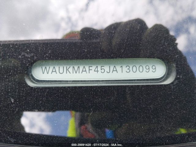 WAUKMAF45JA130099 Audi A4 2.0t Tech Ultra Premium/2.0t Ultra Premium