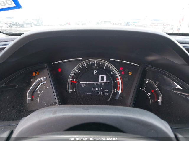 39891439 :رقم المزاد ، 19XFC2F5XHE041223 vin ، 2017 Honda Civic Lx مزاد بيع
