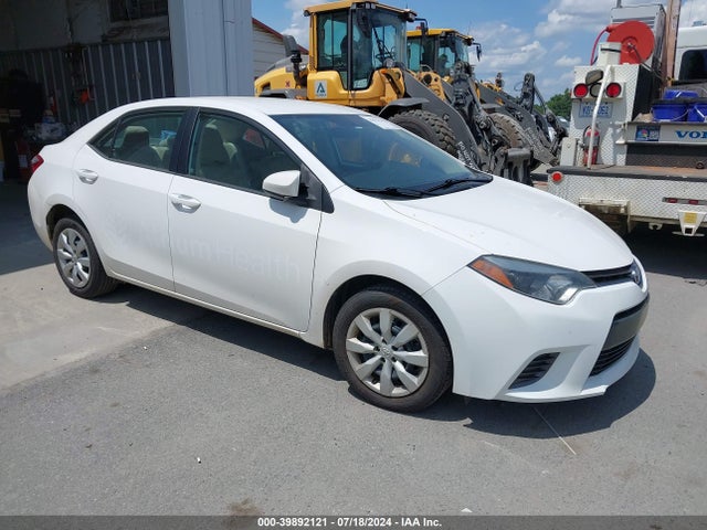 Toyota COROLLA LE 2016 2T1BURHE8GC744656 main image