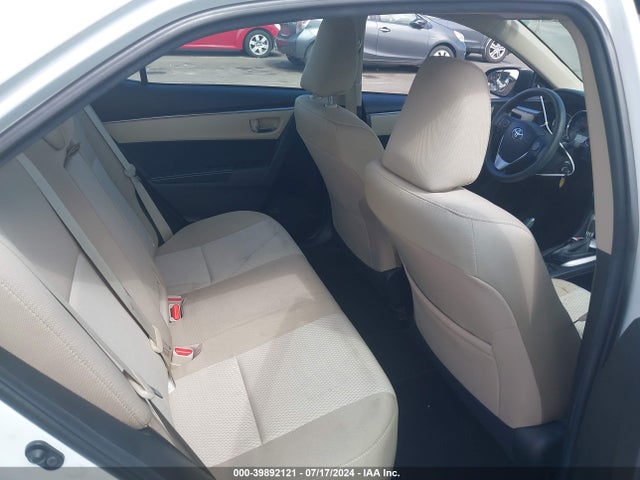 Toyota COROLLA LE 2016 2T1BURHE8GC744656 Image 8