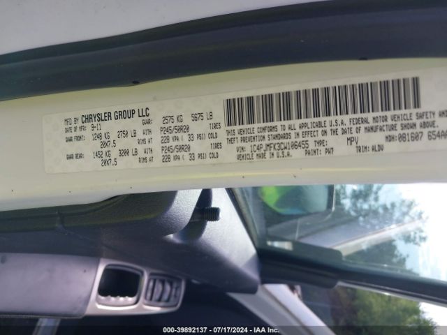 2012 JEEP LIBERTY 1C4PJMFK3CW106455 Photo 8