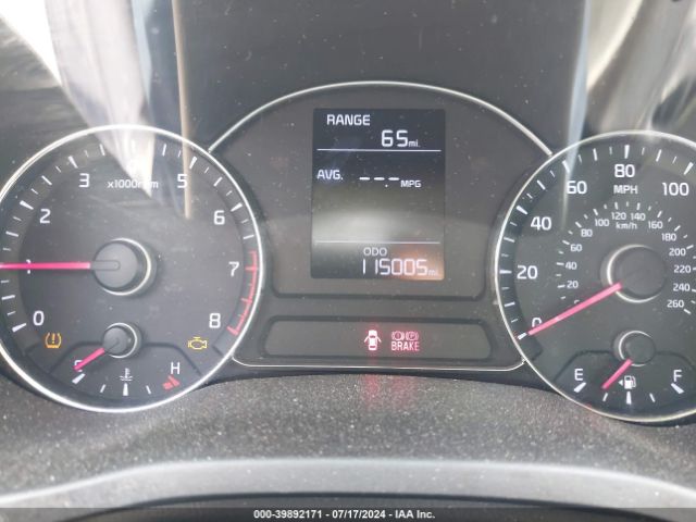 KNAFK4A69F5371729 KIA FORTE LX