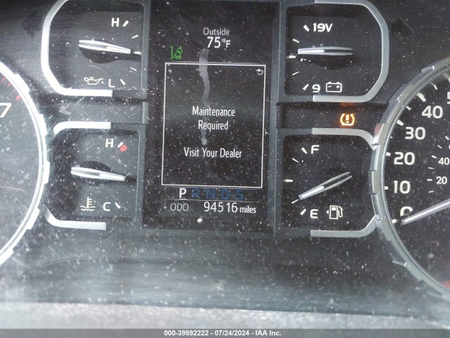 5TFBY5F1XKX827867 Toyota Tundra Limited 5.7l V8