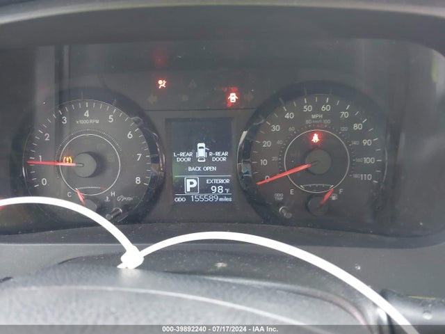 Toyota Sienna L 7 Passenger 2015 5TDZK3DC2FS673496 Image 7
