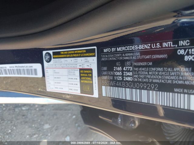 55SWF4KB3GU099292 Mercedes-Benz C 300 4matic/luxury 4matic/sport 4matic