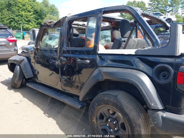 1C4HJXDG7NW235015 Jeep Wrangler Unlimited Sport 4x4