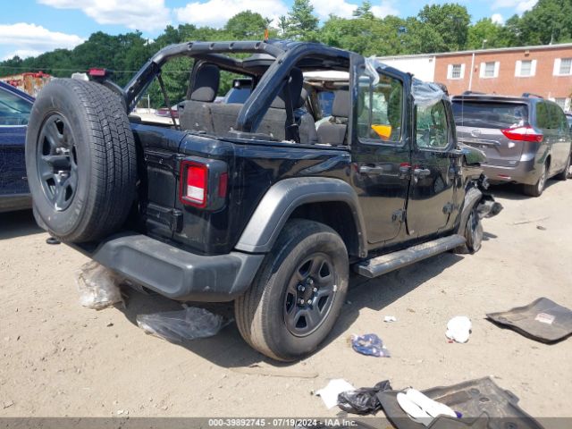 1C4HJXDG7NW235015 Jeep Wrangler Unlimited Sport 4x4