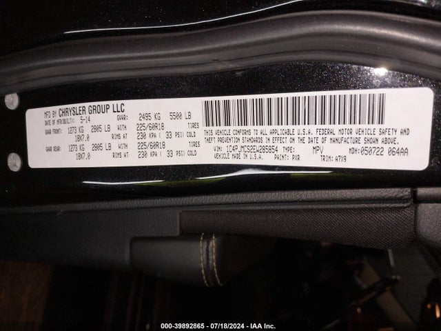 Jeep Cherokee Altitude 2014 1C4PJMCS2EW285854 Image 9