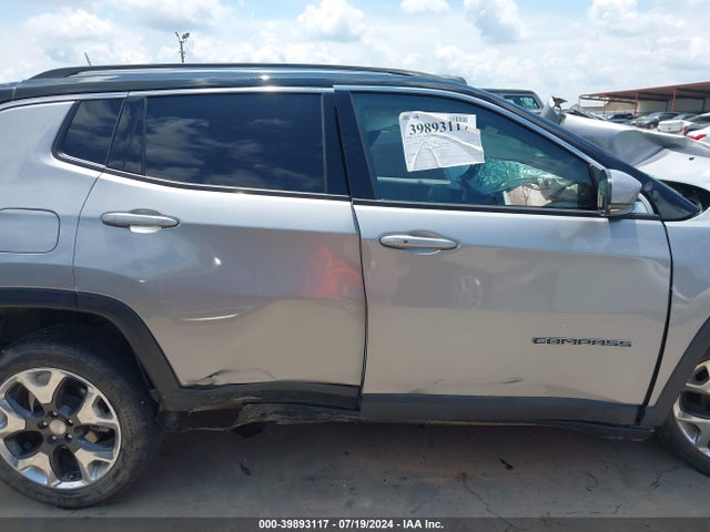 3C4NJCCB8KT749068 Jeep Compass Limited Fwd