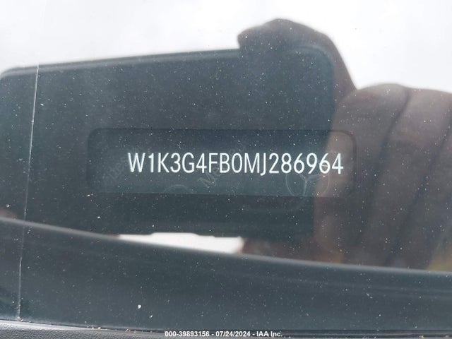 W1K3G4FB0MJ286964 Mercedes-Benz A 220 4matic