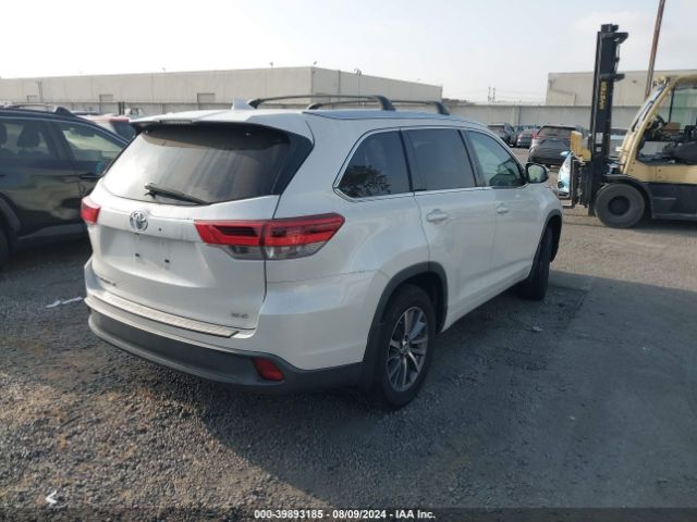 5TDKZRFH7JS535289 Toyota Highlander Xle