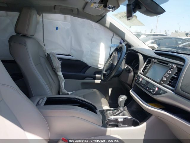 5TDKZRFH7JS535289 Toyota Highlander Xle