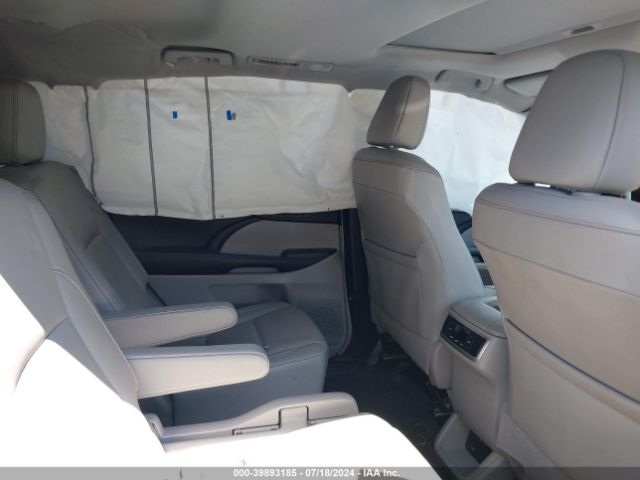 5TDKZRFH7JS535289 Toyota Highlander Xle