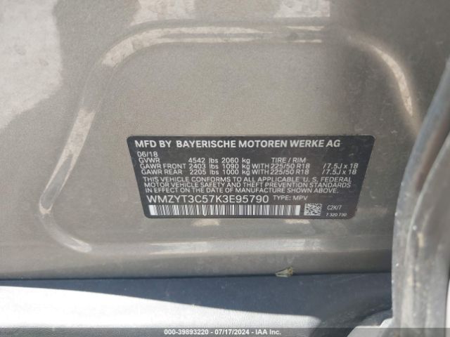 WMZYT3C57K3E95790 Mini Countryman Cooper S
