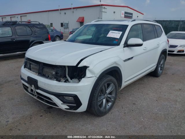 1V2SR2CA4KC592369 Volkswagen Atlas 3.6l V6 Sel R-line