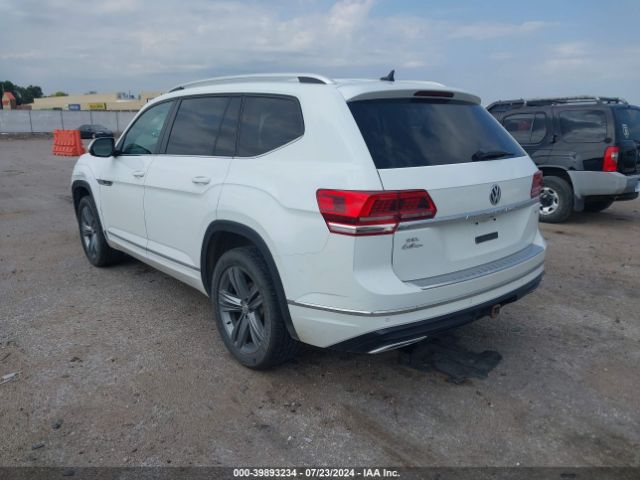 1V2SR2CA4KC592369 Volkswagen Atlas 3.6l V6 Sel R-line