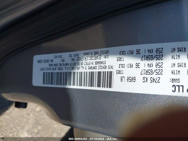 Dodge Grand Caravan American Value Pkg 2014 2C4RDGBG1ER163459 Image 9