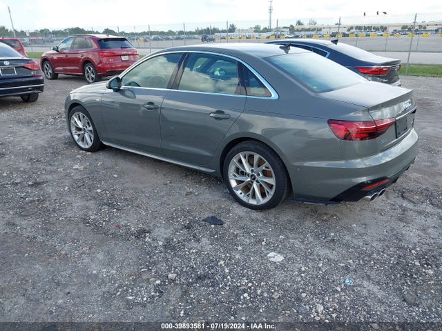 WAUEAAF41PA031312 Audi A4 Premium Plus 45 Tfsi S Line Quattro S Tronic
