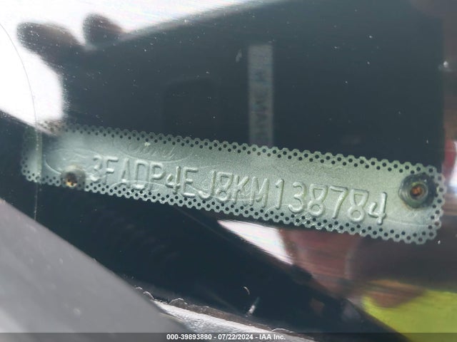 Ford FIESTA SE 2019 3FADP4EJ8KM138784 Image 9