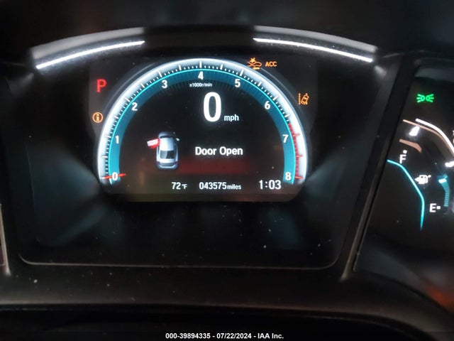 Honda Civic Lx 2019 2HGFC2F62KH581977 Image 7