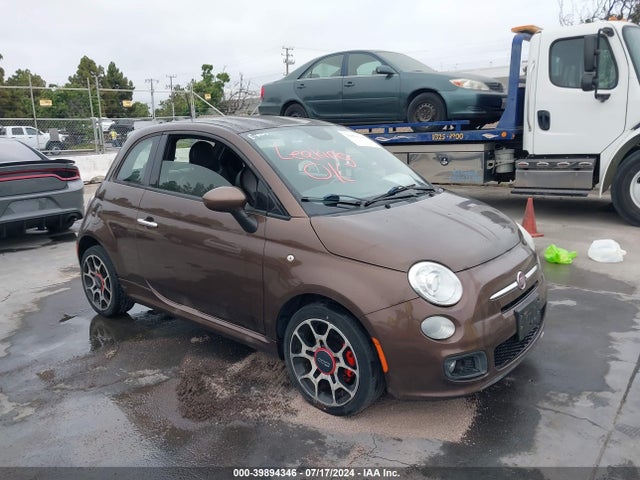2013 FIAT 500 3C3CFFBR5DT741879 Photo 0