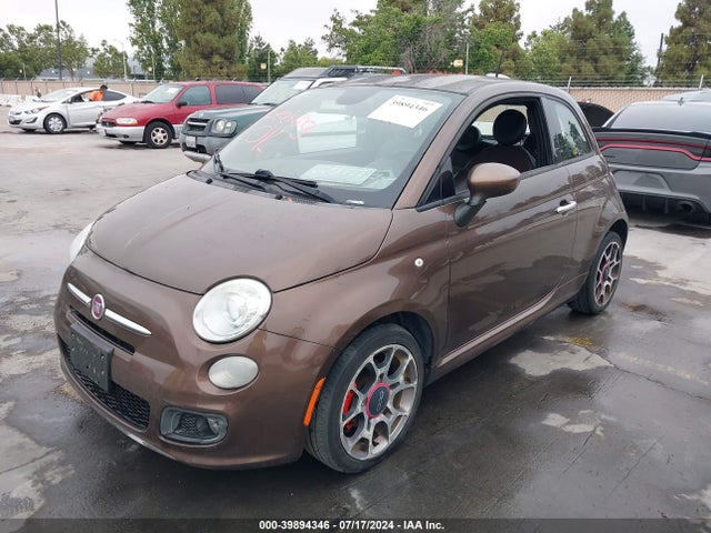 2013 FIAT 500 3C3CFFBR5DT741879 Photo 1