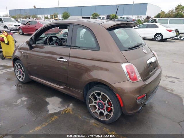 2013 FIAT 500 3C3CFFBR5DT741879 Photo 2