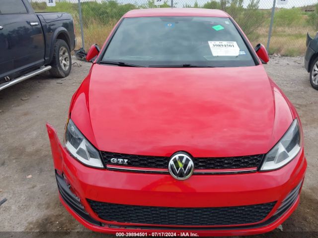 3VW4T7AU7HM071401 Volkswagen Golf Gti Autobahn 4-door/s 4-door/se 4-door/sport 4-door