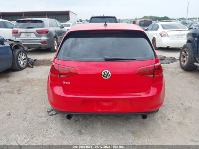 3VW4T7AU7HM071401 Volkswagen Golf Gti Autobahn 4-door/s 4-door/se 4-door/sport 4-door