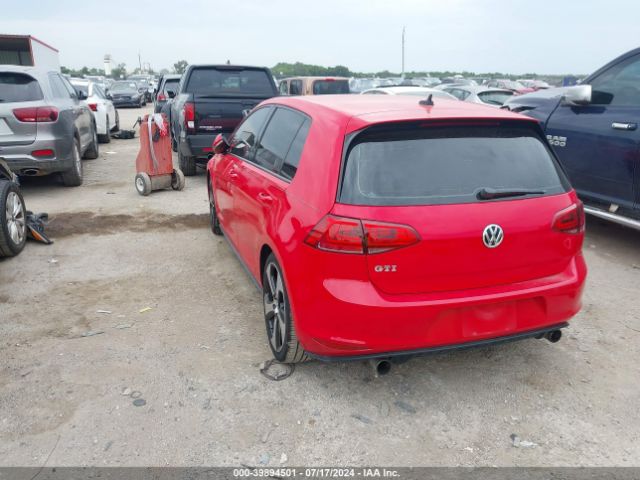3VW4T7AU7HM071401 Volkswagen Golf Gti Autobahn 4-door/s 4-door/se 4-door/sport 4-door