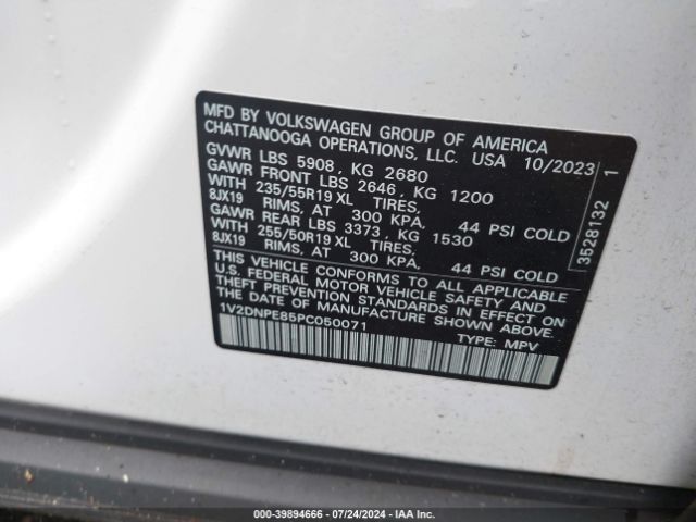 1V2DNPE85PC050071 Volkswagen Id.4 Awd Pro
