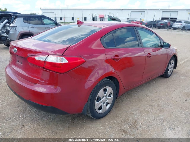 KIA FORTE LX 2016 KNAFK4A63G5567277 Image 4