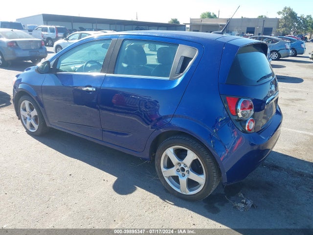 Chevrolet Sonic Ltz Auto 2014 1G1JE6SB4E4129763 Image 3