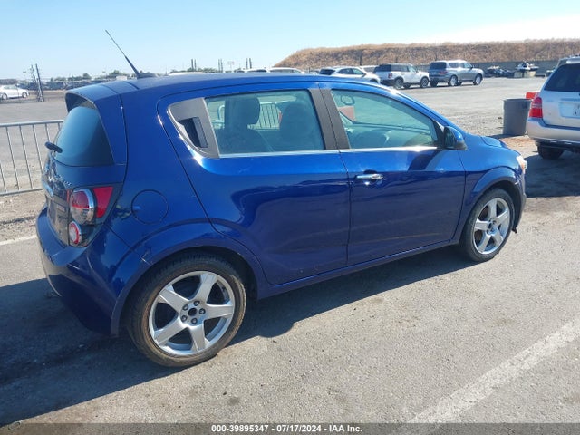 Chevrolet Sonic Ltz Auto 2014 1G1JE6SB4E4129763 Image 4