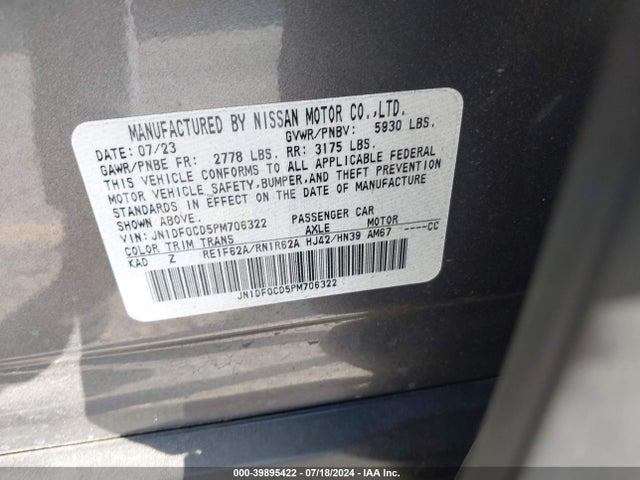Nissan Ariya Platinum+ 2023 JN1DF0CD5PM706322 Image 9