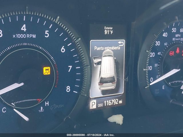 5TDYK3DC0GS705925 Toyota Sienna Xle 8 Passenger
