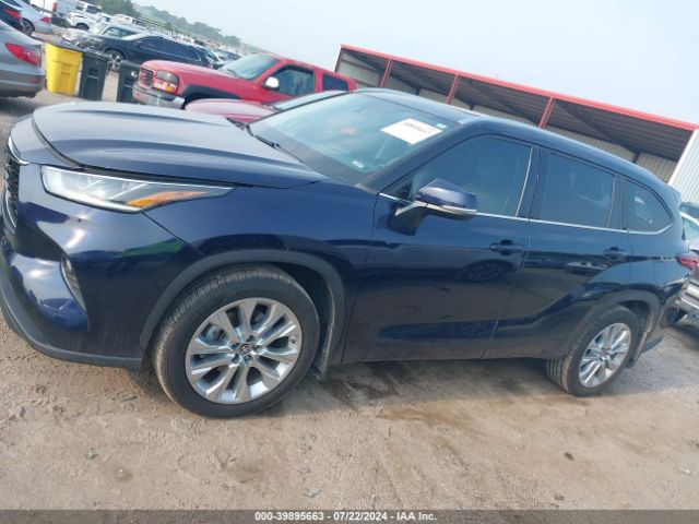 5TDDZRBHXLS020160 Toyota Highlander Limited