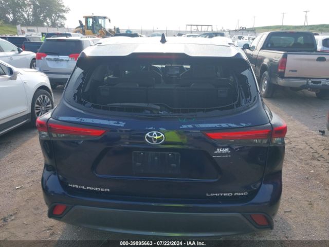 5TDDZRBHXLS020160 Toyota Highlander Limited