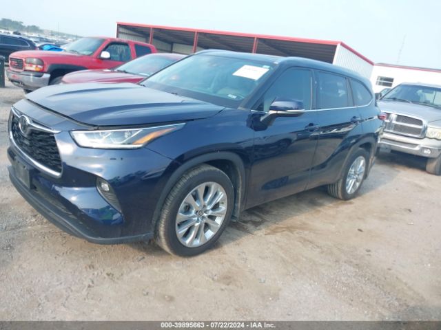 5TDDZRBHXLS020160 Toyota Highlander Limited