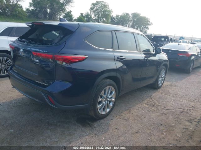 5TDDZRBHXLS020160 Toyota Highlander Limited
