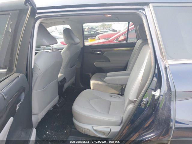 5TDDZRBHXLS020160 Toyota Highlander Limited