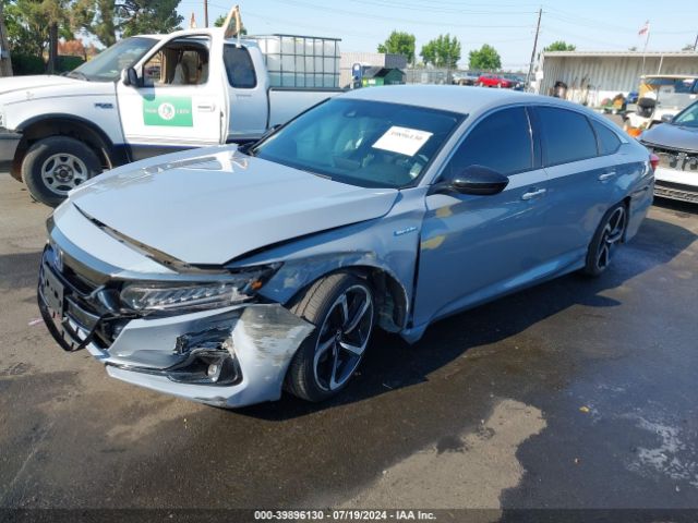 1HGCV3F27NA045562 Honda Accord Hybrid Sport
